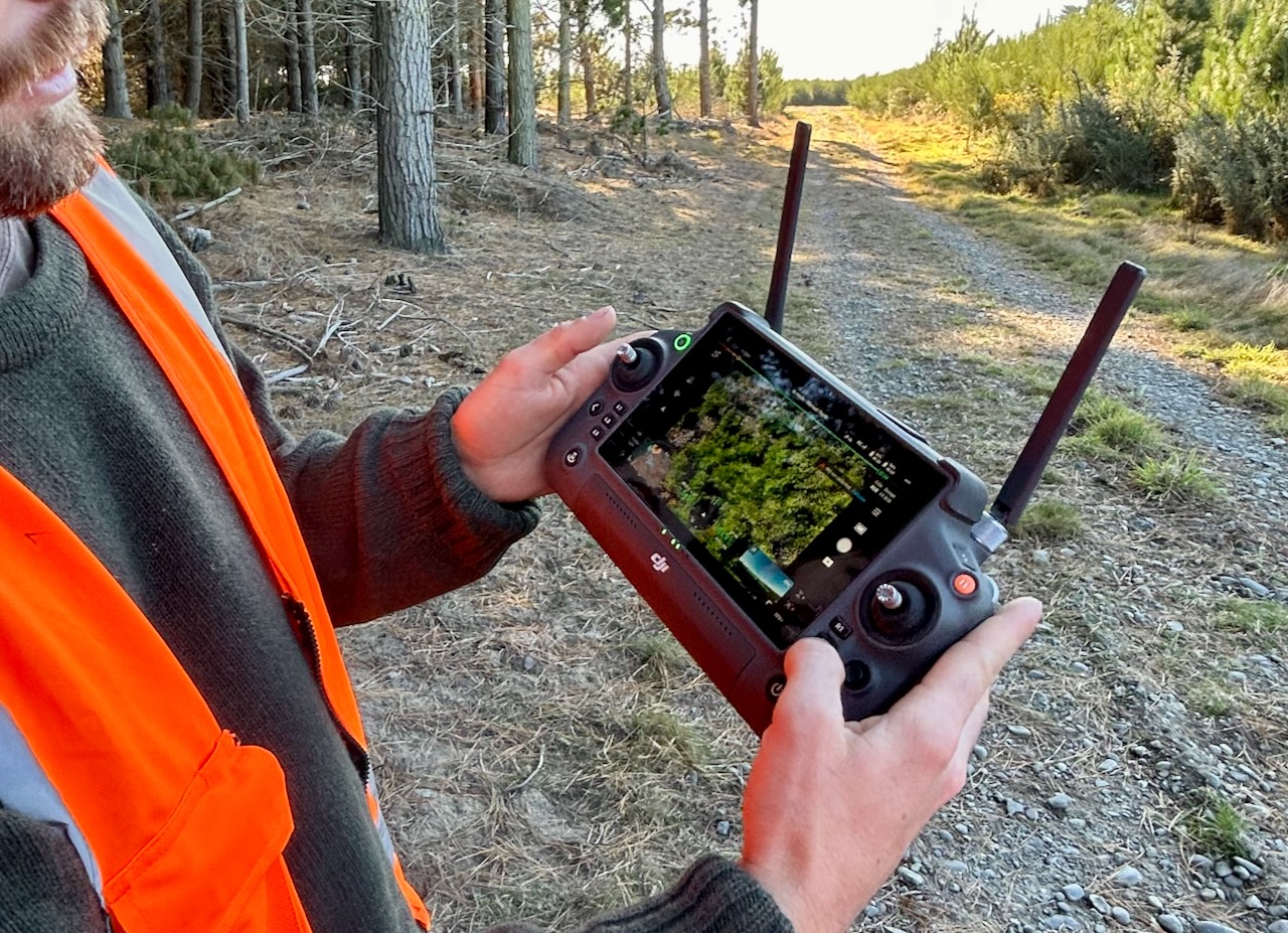 DJI drone controller