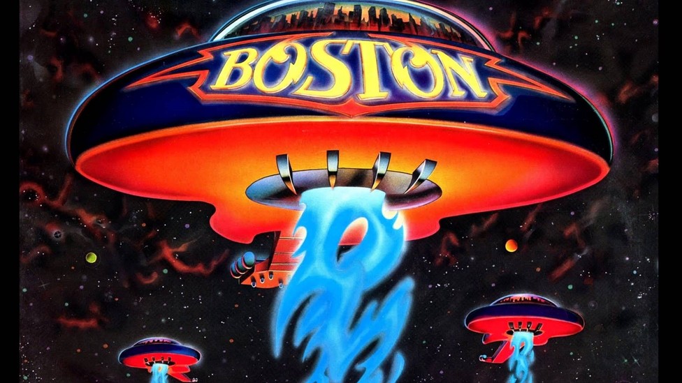 Boston's album cover.