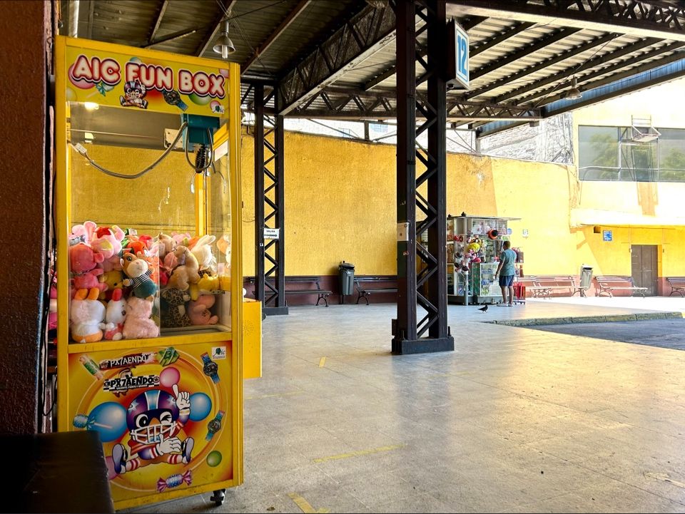 Photo: AIC Fun Box in Terminal Los Héroes, Santiago, Chile.